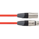 CANFORD CONNECT CABLE XLR3F-XLR3M-HST-10m, Red